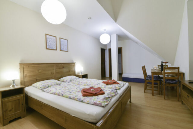Apartmán penzionu Zacha